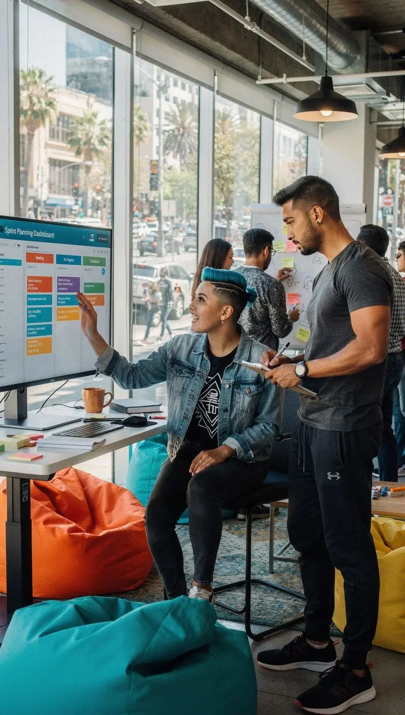 Laptop displaying a dashboard of productivity apps designed to streamline daily tasks and enhance efficiency.